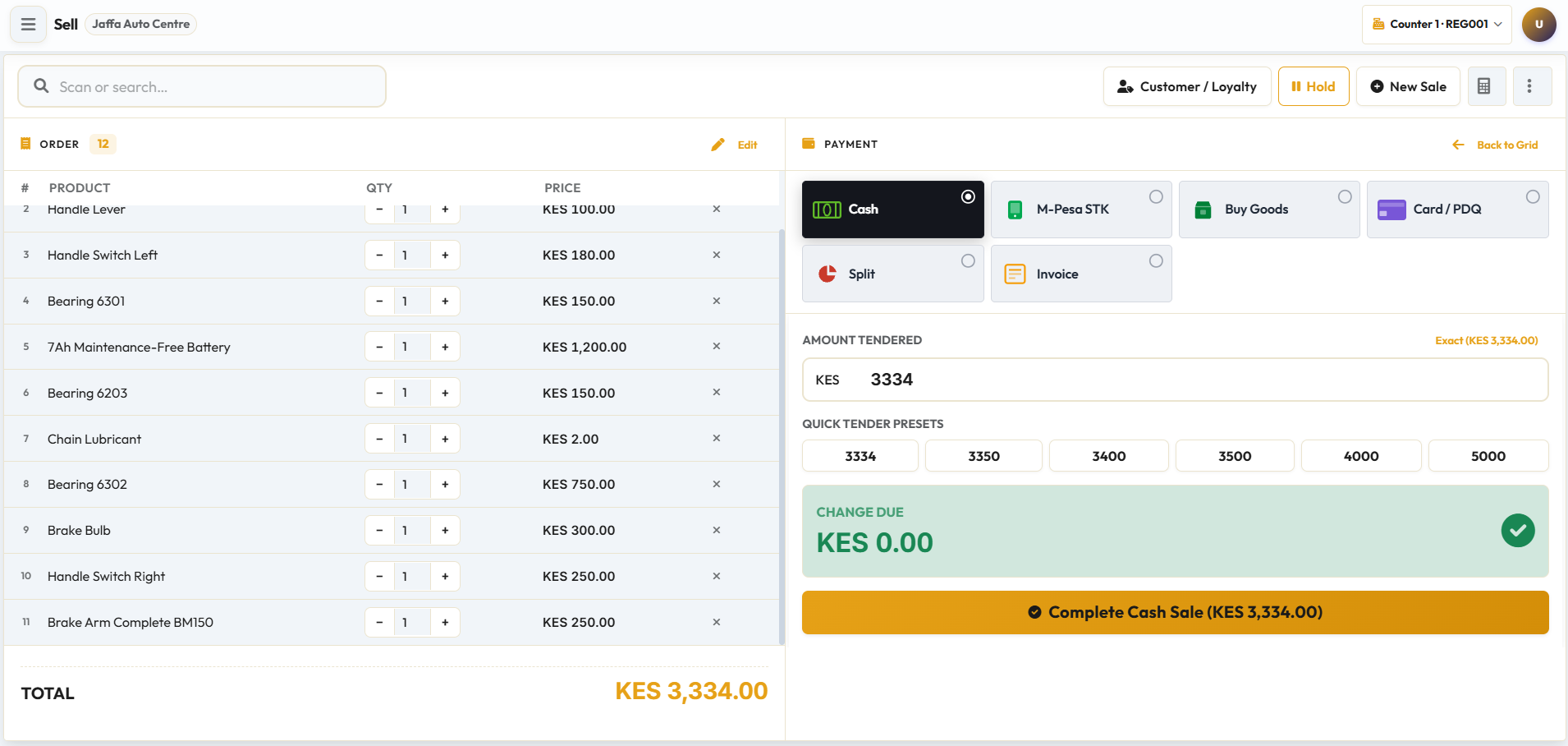 Wireframe illustration of the Simba Retail dashboard, showing sales, inventory and M-Pesa areas